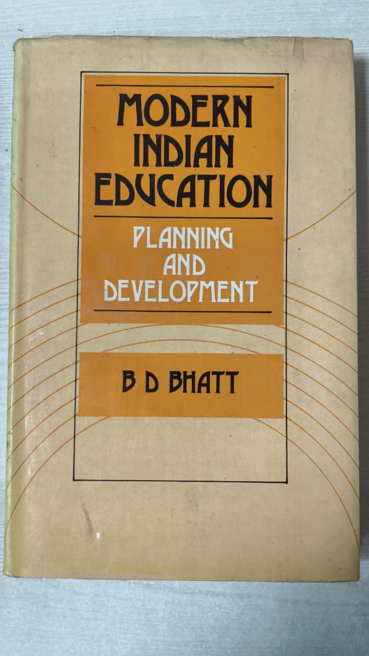 Modern Indian Education